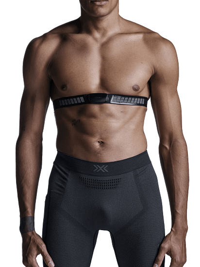 Тайтсы мужские X-Bionic Xceed Run Long X Black/Rhino Grey - Фото 3 большая