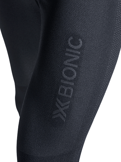 Тайтсы мужские X-Bionic Xceed Run Long X Black/Rhino Grey - Фото 5 большая
