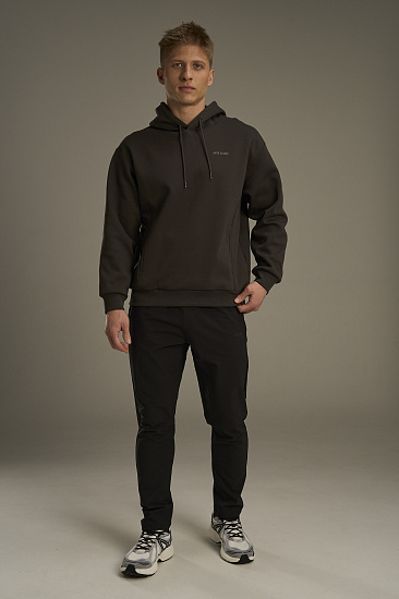 Брюки мужские Anta Running Black - Фото 4 большая