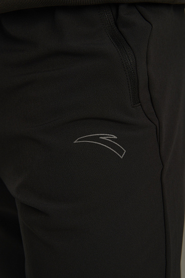 Брюки мужские Anta Running Black - Фото 9 большая