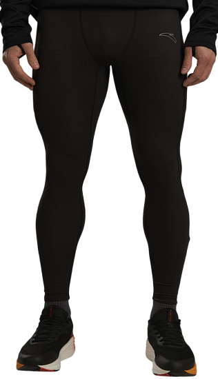 Тайтсы мужские Anta Running Black - Фото 3 большая