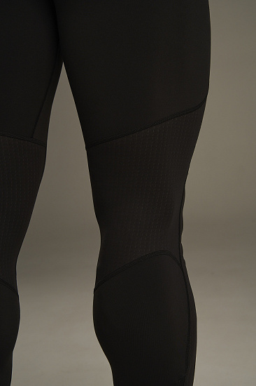 Тайтсы мужские Anta Running Black - Фото 10 большая