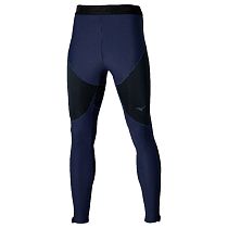 Тайтсы мужские Mizuno Tech Thermal Charge Baritone Blue