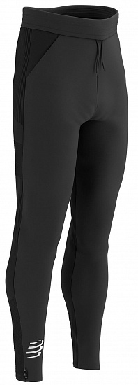 Брюки Compressport Hybrid Seamless Hurricane Black - Фото 1 большая