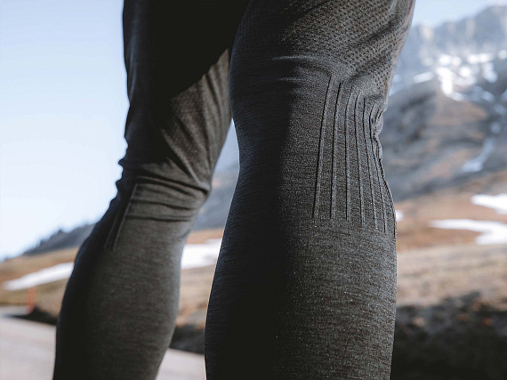 Брюки Compressport Hybrid Seamless Hurricane Black - Фото 5 большая