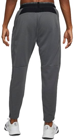 Брюки мужские Nike Pro Iron Grey/Black/Black - Фото 4 большая