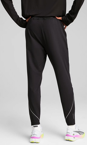 Брюки мужские Puma Everyday Cloudspun Tapered Black - Фото 6 большая