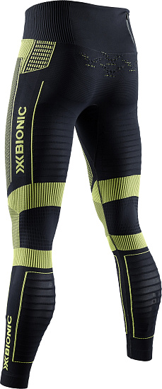 Тайтсы мужские X-Bionic Effektor 4.0 Run Opal Black/Effektor Green - Фото 2 большая