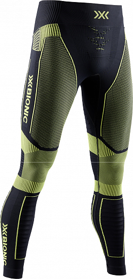 Тайтсы мужские X-Bionic Effektor 4.0 Run Opal Black/Effektor Green - Фото 1 большая