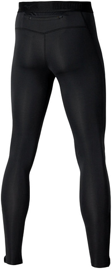 Тайтсы мужские Mizuno Core Impulse Black - Фото 2 большая