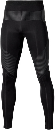 Тайтсы мужские Mizuno Tech Biogear Sonic Black - Фото 1 большая