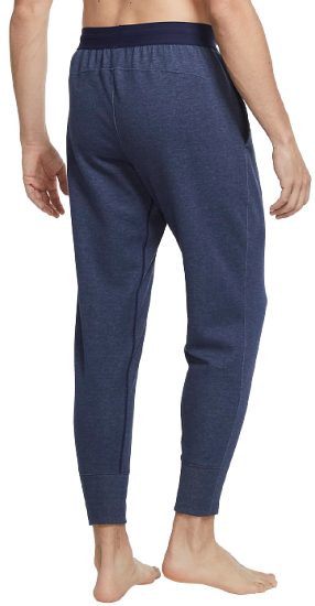 Брюки мужские Nike Yoga Midnight Navy/Heather/Black - Фото 2 большая