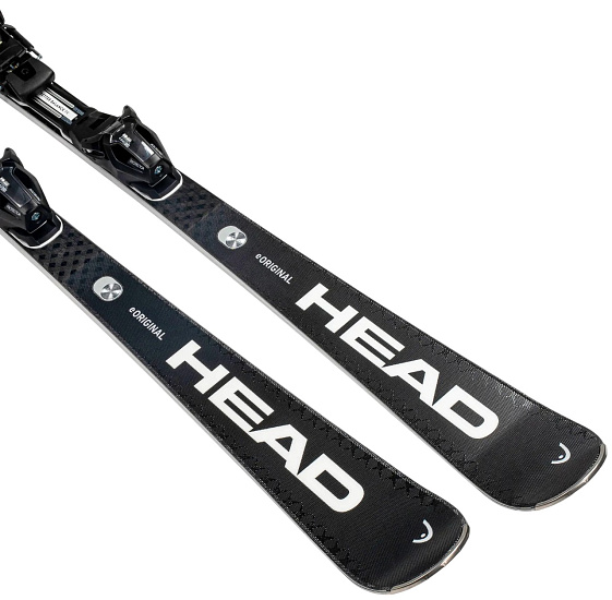 Горные лыжи Head Supershape e-Original SW BB-PR с креплениями Prd 12 Gw Brake 85 [F] Black/Silver - Фото 3 большая