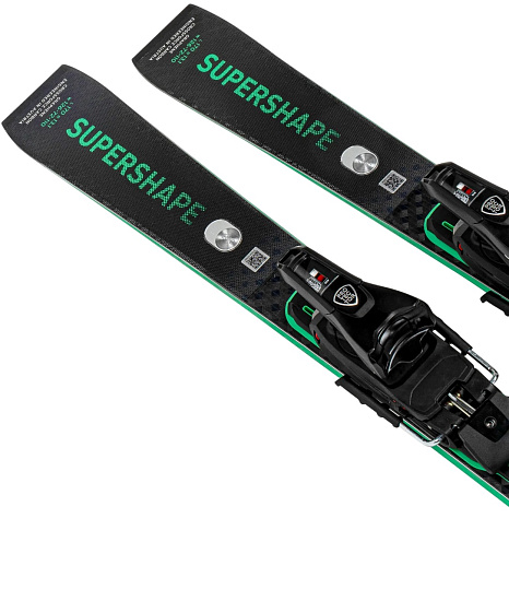 Горные лыжи Head Supershape e-Magnum SW BB-PR с креплениями Prd 12 Gw Brake 85 [F] Black/Green - Фото 3 большая