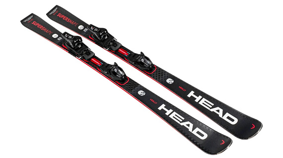 Горные лыжи Head Supershape e-Rally SW BB-PR с креплениями Prd 12 Gw Brake 85 [F] Black/Red - Фото 4 большая