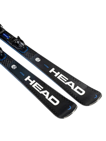 Горные лыжи Head Supershape e-Titan SW BB-PR с креплениями PRD 12 GW BRAKE 95 [F] Black/Blue - Фото 2 большая