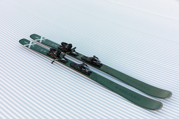 Горные лыжи Head Kore X 85 LYT-PR с креплениями Prw 11 Gw Brake 90 [G] Green/White - Фото 2 большая