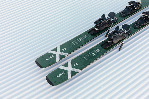 Горные лыжи Head Kore X 85 LYT-PR с креплениями Prw 11 Gw Brake 90 [G] Green/White - Фото 4 большая