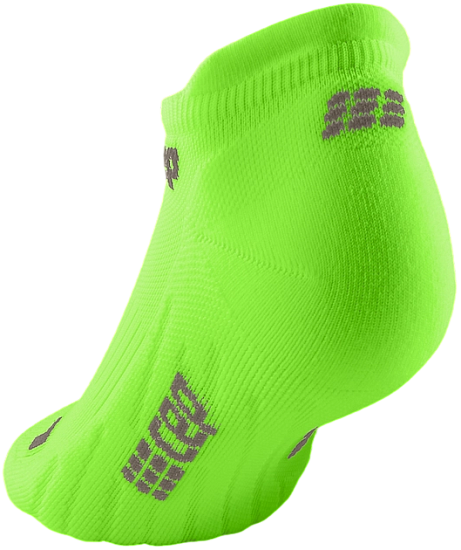 Носки женские CEP C004W The Run Compression No Show Green - Фото 2 большая