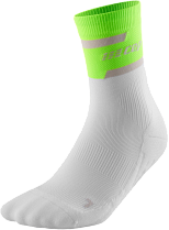 Носки мужские CEP C104M The Run Compression Mid Cut Green/White