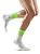 Носки мужские CEP C104M The Run Compression Mid Cut Green/White - Фото 3 малая