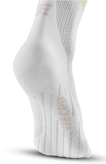 Носки мужские CEP C104M The Run Compression Mid Cut Green/White - Фото 5 большая