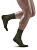 Носки мужские CEP C103RM Reflective Compression Mid Cut Dark Green - Фото 3 малая