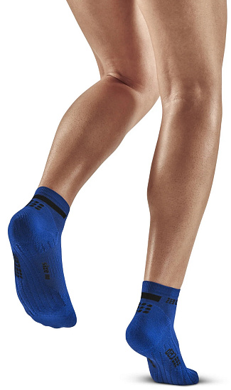 Носки женские CEP C094W The Run Compression Low Cut Blue - Фото 4 большая