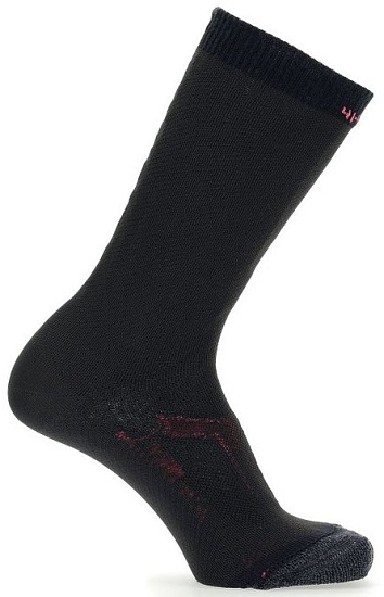 Носки женские UYN Ski Cross Country 2In Black/Pink - Фото 7 большая