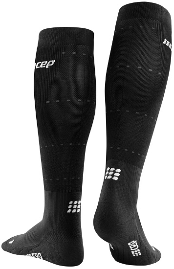 Носки женские CEP CR212W Infrared Recovery Compression Tall Black/Black - Фото 3 большая