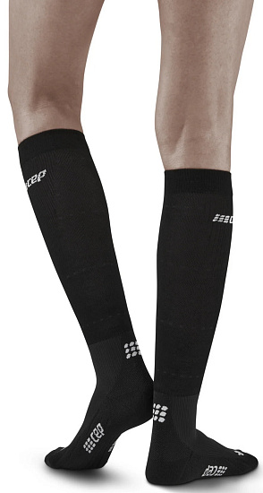 Носки женские CEP CR212W Infrared Recovery Compression Tall Black/Black - Фото 5 большая