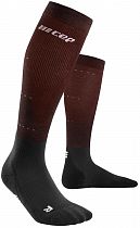 Носки женские CEP CR212W Infrared Recovery Compression Tall Black/Red