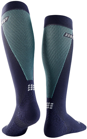 Носки мужские CEP C1UUM Ultralight Compression Tall Blue/Light Blue - Фото 3 большая