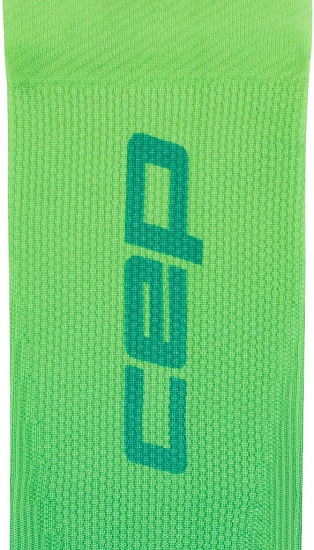 Носки мужские CEP C12EM Core Run Edt. Gradient Compression Tall 5.0 Green/Lime Fade - Фото 4 большая