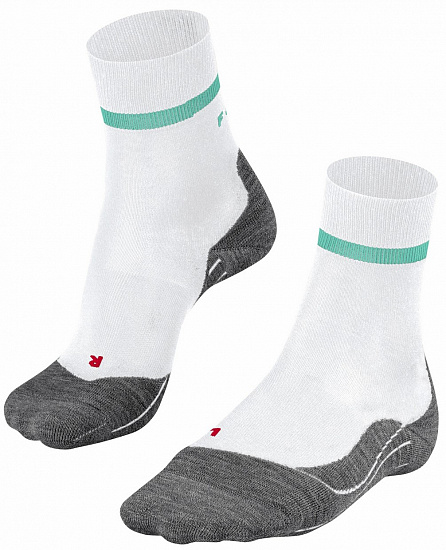 Носки женские Falke RU4 Белый/Бирюзовый - Фото 1 большая