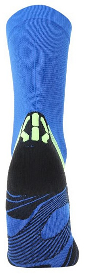 Носки мужские UYN Run Super Fast Mid Blue/Black - Фото 2 большая