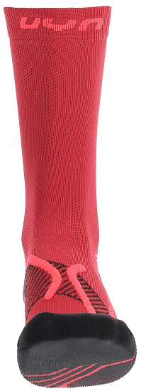 Носки женские UYN Run Super Fast Mid Red/Pink - Фото 4 большая
