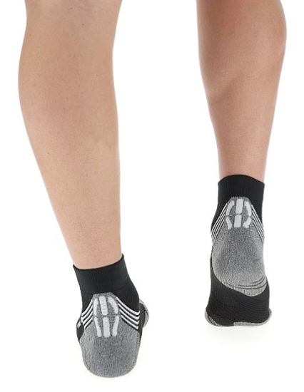 Носки мужские UYN Run Marathon Zero Black/White/Grey - Фото 4 большая
