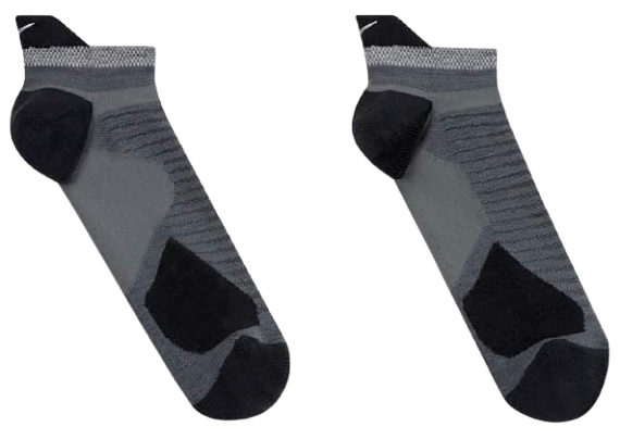 Носки Nike Spark Wool Grey/Dark Smoke Grey/Black/Reflect Silver - Фото 3 большая