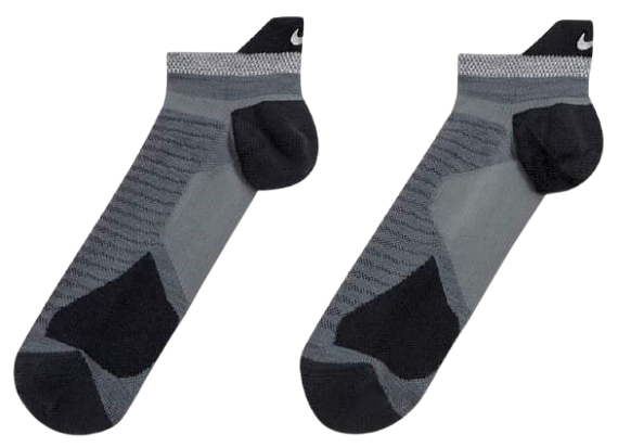 Носки Nike Spark Wool Grey/Dark Smoke Grey/Black/Reflect Silver - Фото 4 большая