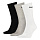 Носки Puma Crew 3P White/Grey/Black - Фото 1 малая