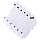 Носки Puma New Generation Cushioned Quarter 3P White - Фото 1 малая