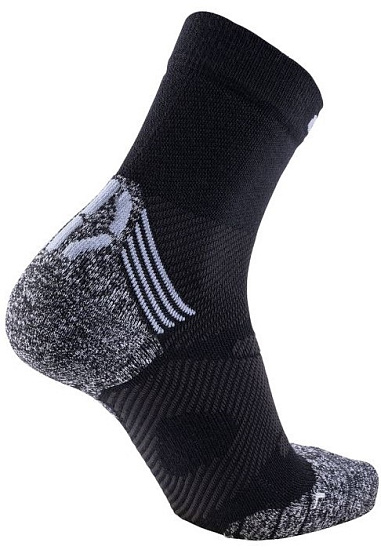 Носки мужские UYN Winter Pro Run Black/Pearl Grey - Фото 2 большая