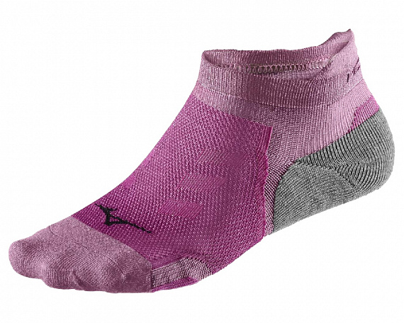 Носки Mizuno DryLite Race Low малиновый - Фото 1 большая