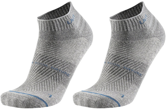 Носки UYN Everyday Low Cut 2Prs Pack Grey mel/Grey mel - Фото 1 большая