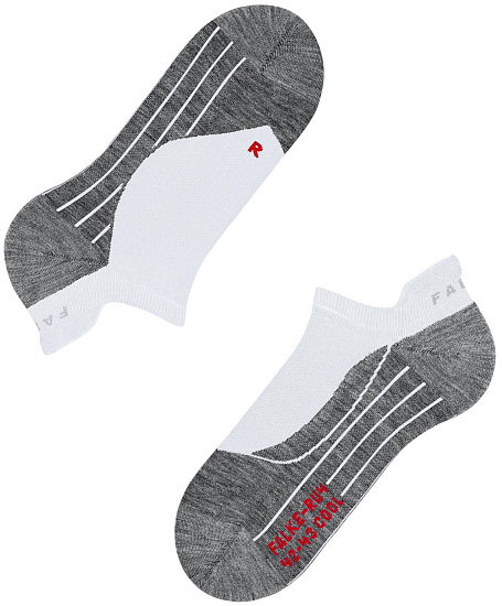 Носки мужские Falke RU 4 Cool Invisible White-Mix - Фото 4 большая