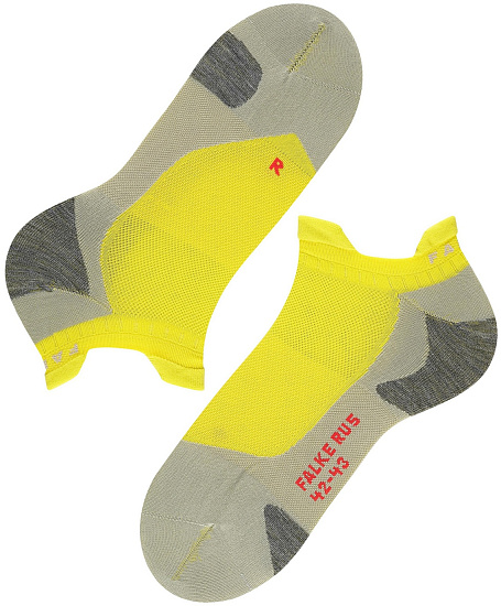 Носки мужские Falke RU5 Invisible Sulfur - Фото 6 большая