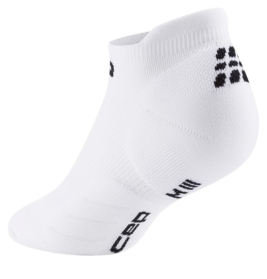 Носки женские CEP C005W Core Run No Show 5.0 White - Фото 2 большая