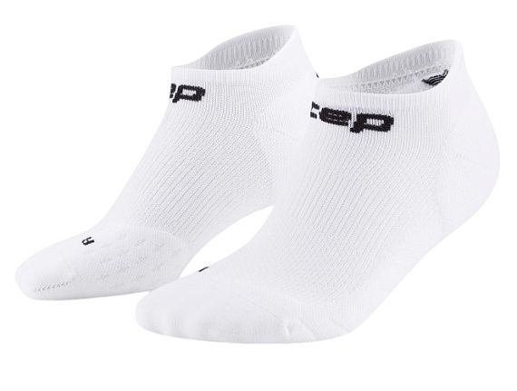 Носки женские CEP C005W Core Run No Show 5.0 White - Фото 3 большая