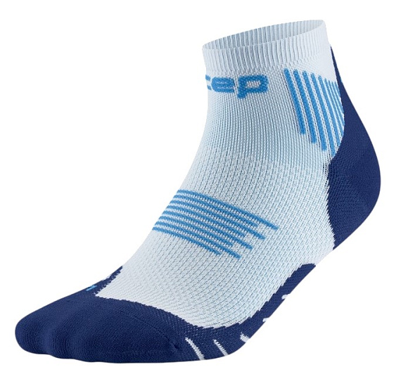 Носки женские CEP C095W Run Low Cut Ice/Blue - Фото 1 большая